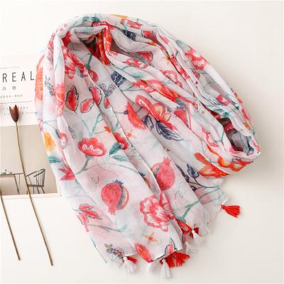 OLES590 Lightweight summer scarf 