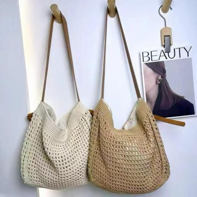 OE-B-529 Multicolor Woven Straw Tote Bag | Fashion Raffia Tote Handbag for Summer & Beach - 副本 - 副本